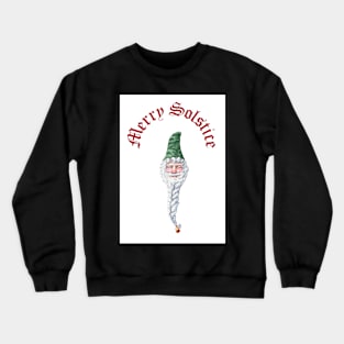 Christmas Elf + Merry Solstice Crewneck Sweatshirt